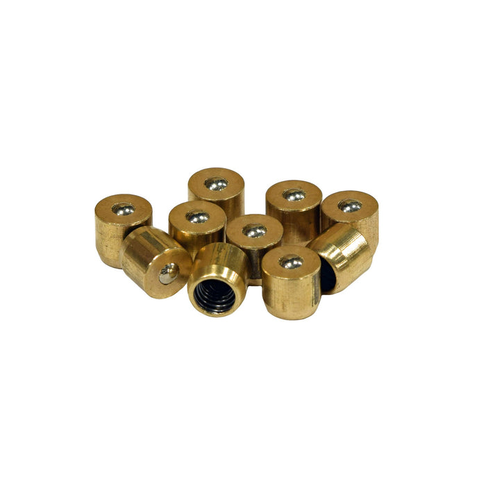 Brass Ball Oilers - Oil Hole Covers, 6MM Diameter