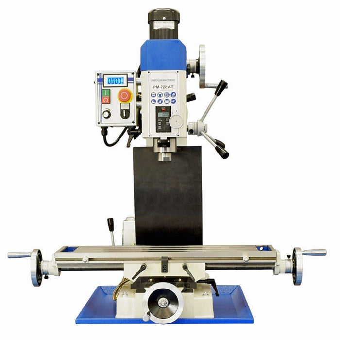 PM-728VT Ultra Precision Variable Speed Milling Machine