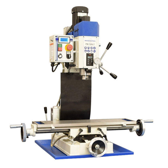 PM-728VT Ultra Precision Variable Speed Milling Machine