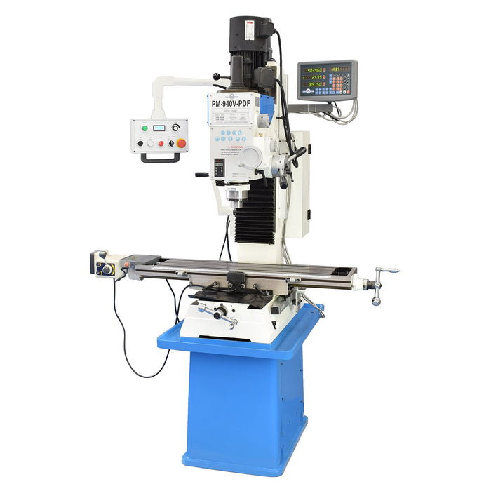 PM-940V Variable Speed Milling Machine