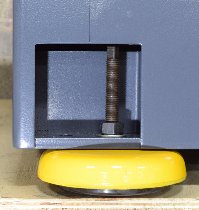 Leveling Pad with extended bolt - For Lathes, Mills, Saws, Brakes, Up to 2" Thick Machine Base