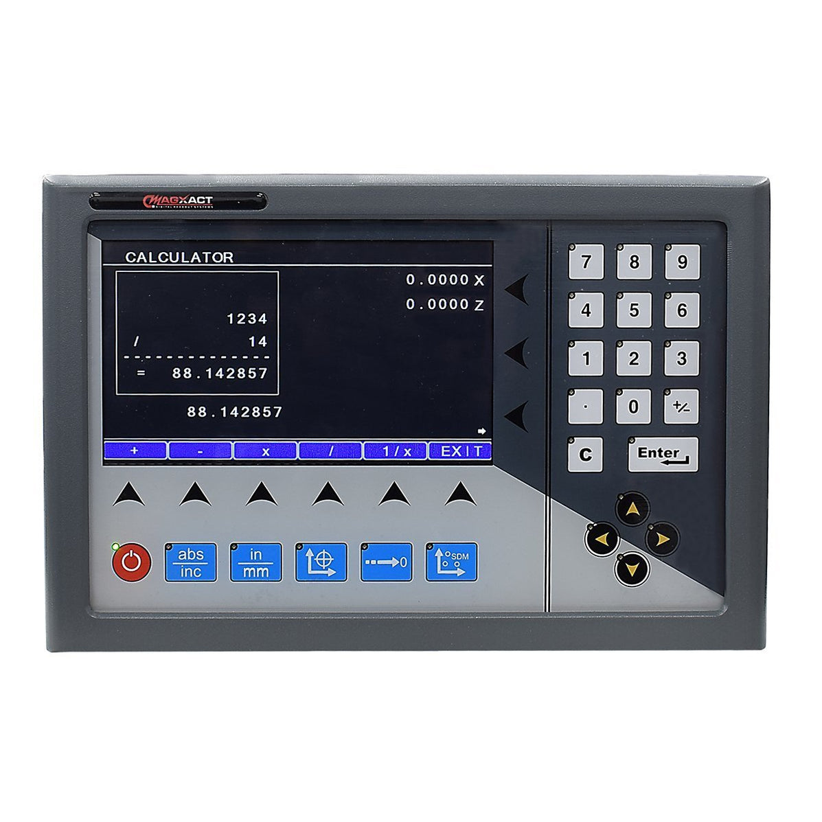MagXact Magnetic MX-200L 2 Axis Lathe LCD DRO - 8x40 Inch Scales ...