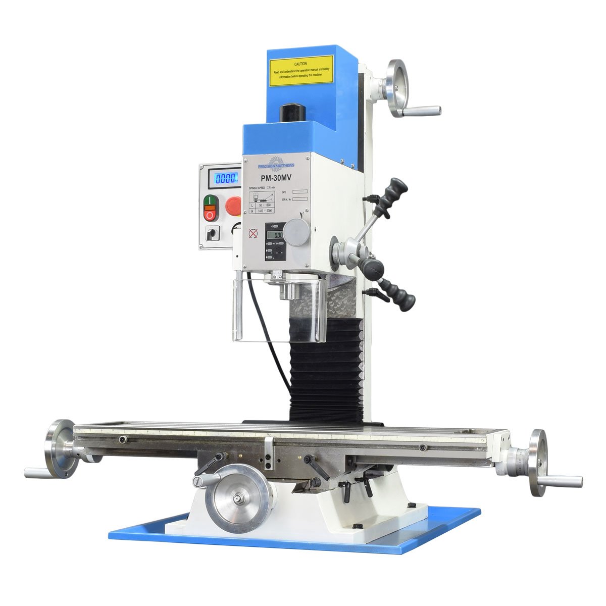 PM-30MV Variable Speed Milling Machine — Precision Matthews
