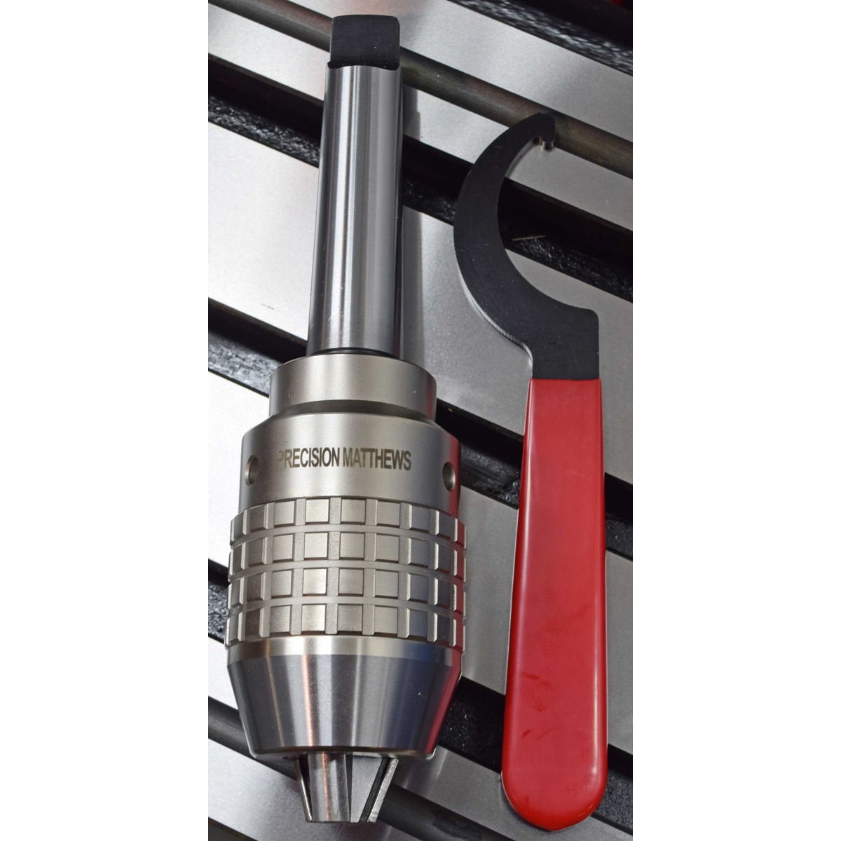 Keyless Drill Chuck With R8 Shank - 3/16" To 3/4" Capacity Self-Tightening For Mills