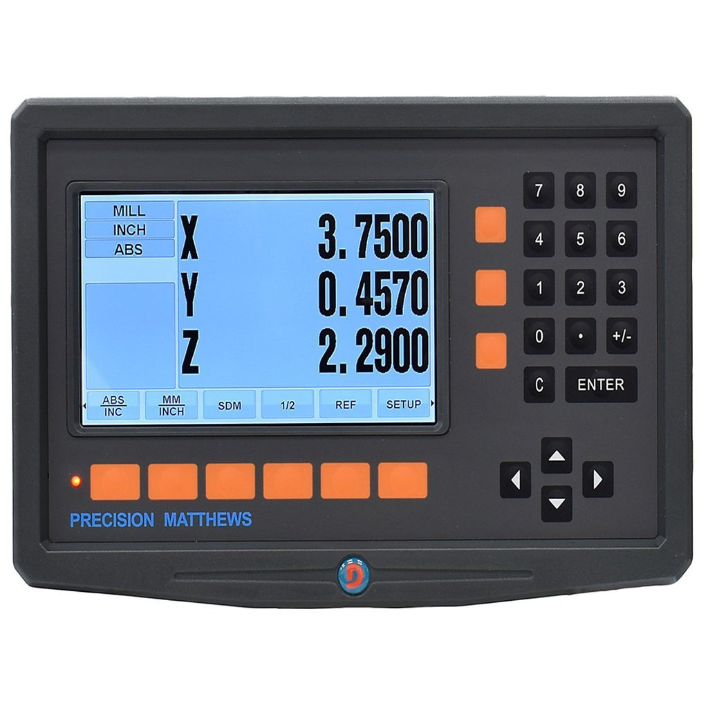 Display Readout Digital Readouts — Precision Matthews Machinery Co