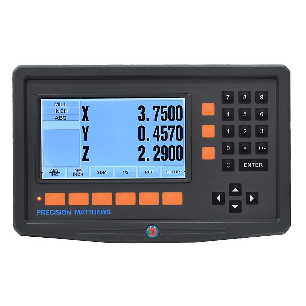 PM 3 Axis Mill DRO - 14x35x20 Inch Scales — Precision Matthews