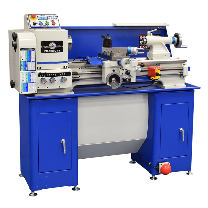 **NEW** PM-1230L-TV 12"x30" Variable Speed Ultra Precision Lathe
