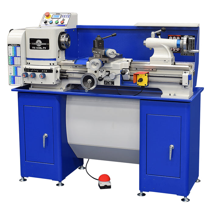 **NEW** PM-1230L-TV 12"x30" Variable Speed Ultra Precision Lathe