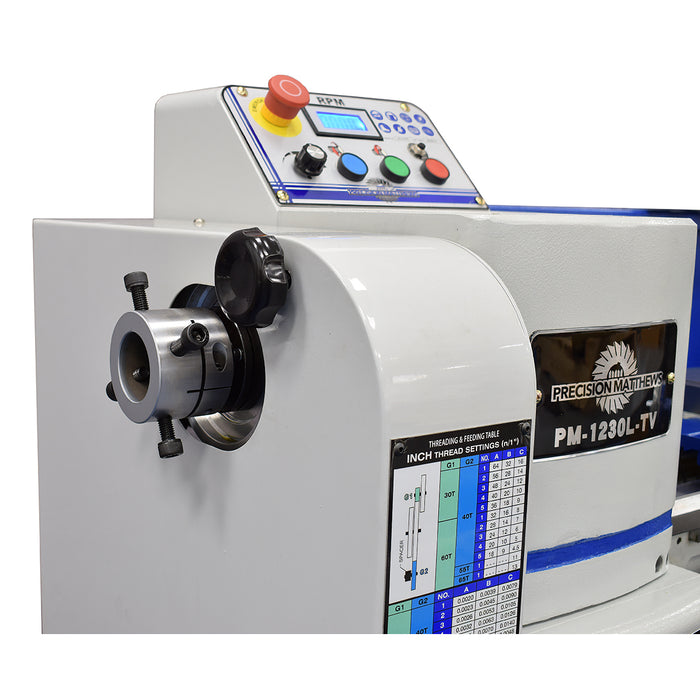 **NEW** PM-1230L-TV 12"x30" Variable Speed Ultra Precision Lathe