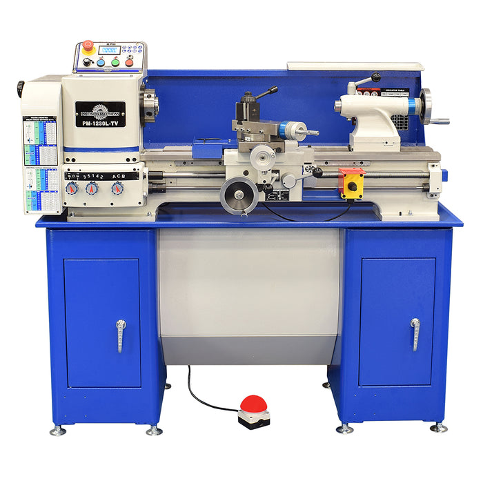 **NEW** PM-1230L-TV 12"x30" Variable Speed Ultra Precision Lathe