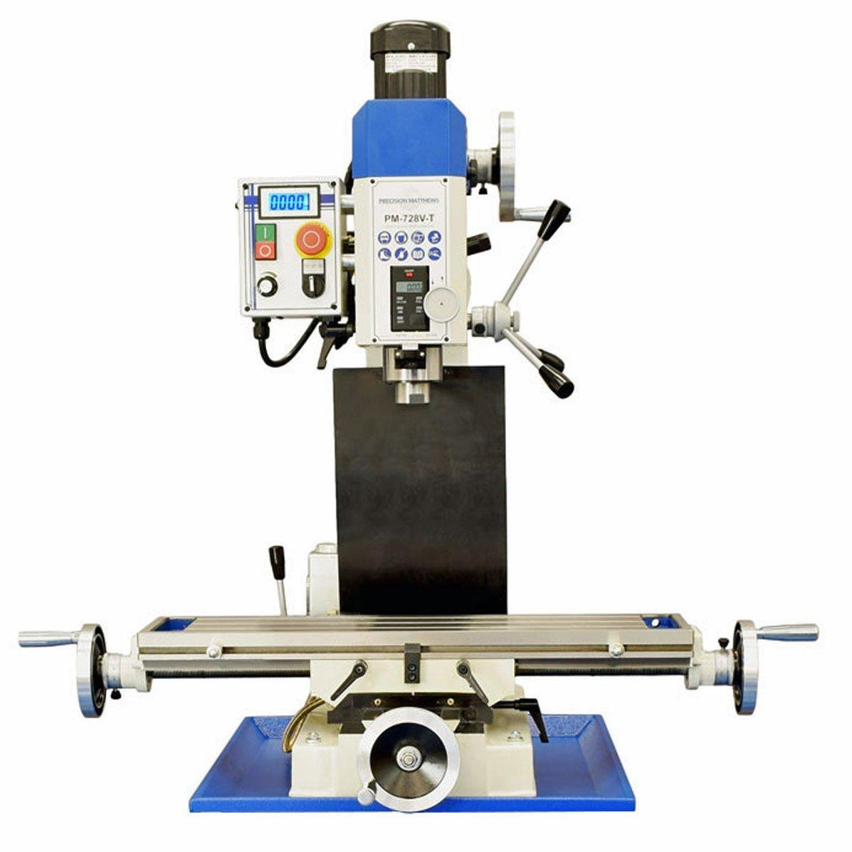 Milling Machine Variable Speed PM-728VT Ultra Precision Variable Speed Milling Machine — Precision ...
