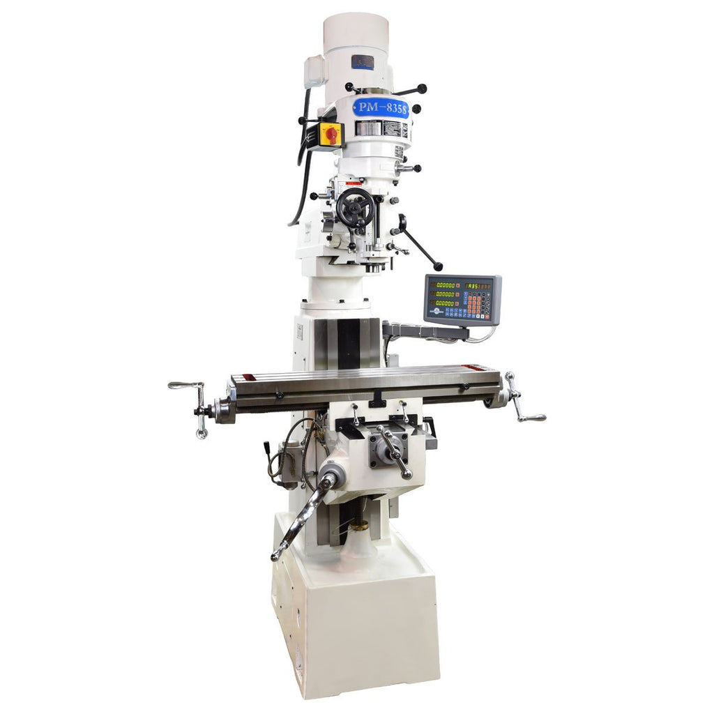 PM-835S Milling Machine — Precision Matthews Machinery Co PM-835S Milling Machine — Precision Matthews Machinery Co