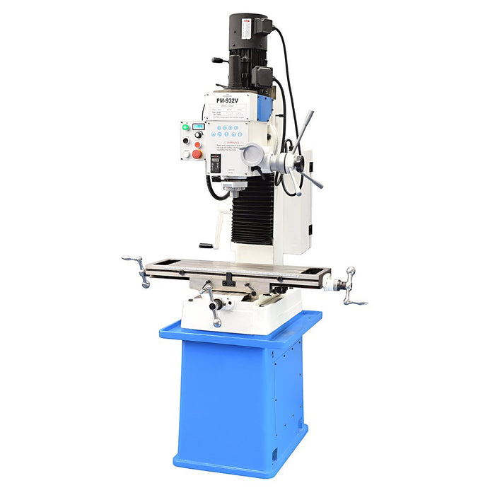 Milling Machine Variable Speed PM-932V Variable Speed Milling Machine — Precision Matthews Machinery Co